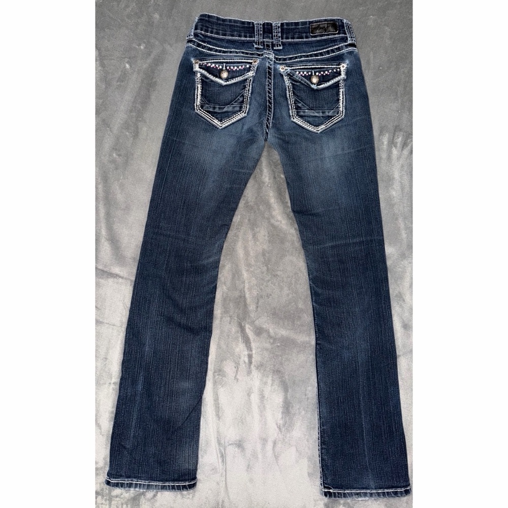 💙 Virgo Daytrip Bootcut Jeans with Conrast Stitching - Picture 5 of 10
